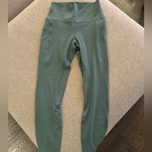 Lululemon NWOT tidewater teal fast and free tights leggings
